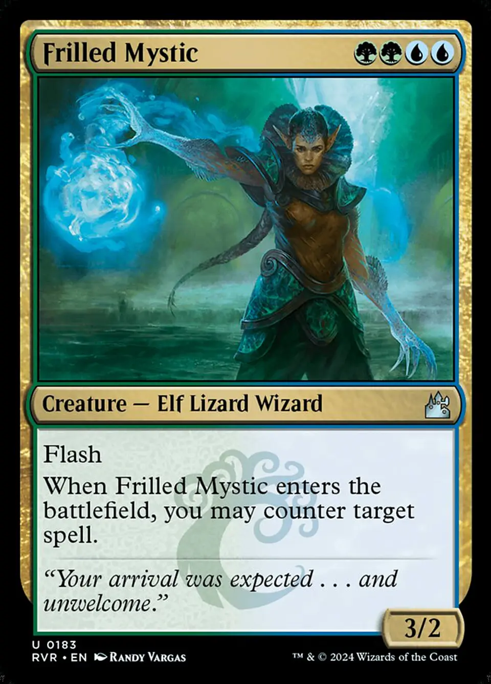 Frilled Mystic 1