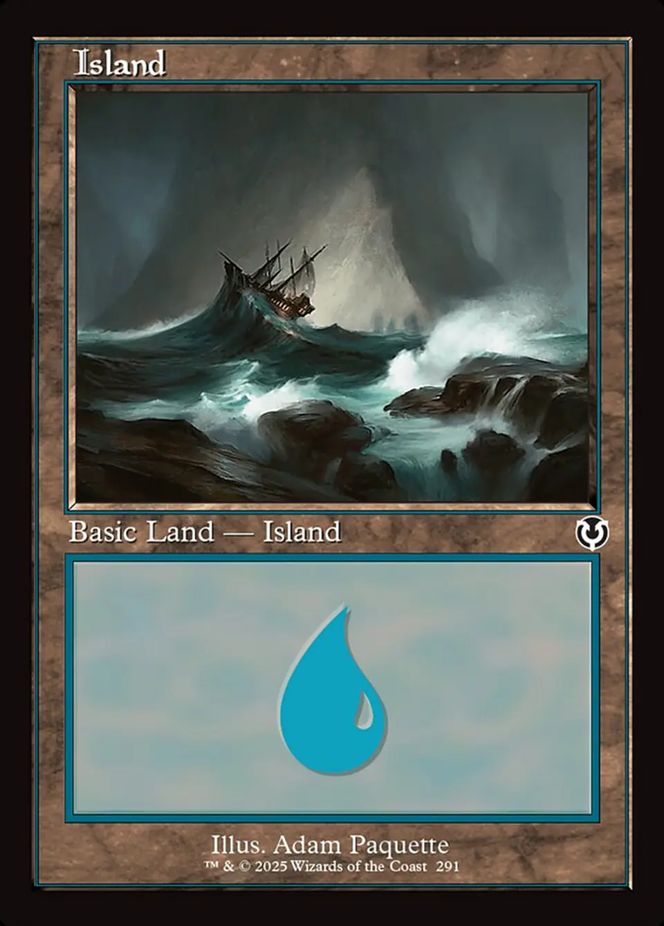 Island (Retro Frame) 1