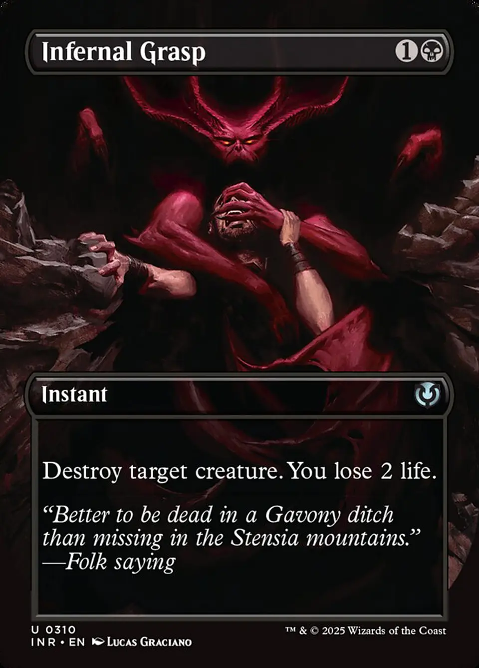 Infernal Grasp (Borderless) 1