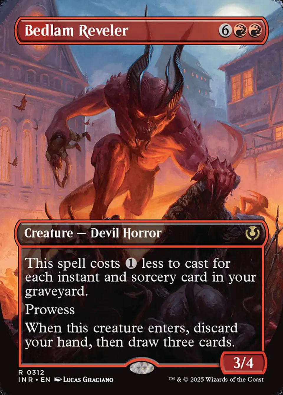 Bedlam Reveler (Borderless) 1