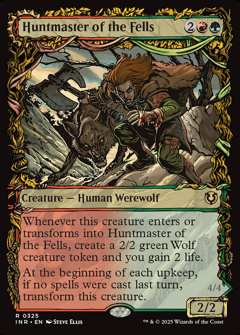 Huntmaster of the Fells // Ravager of the Fells (Showcase) 1