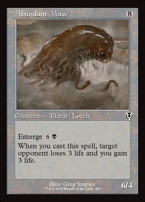 Abundant Maw (Retro Frame)