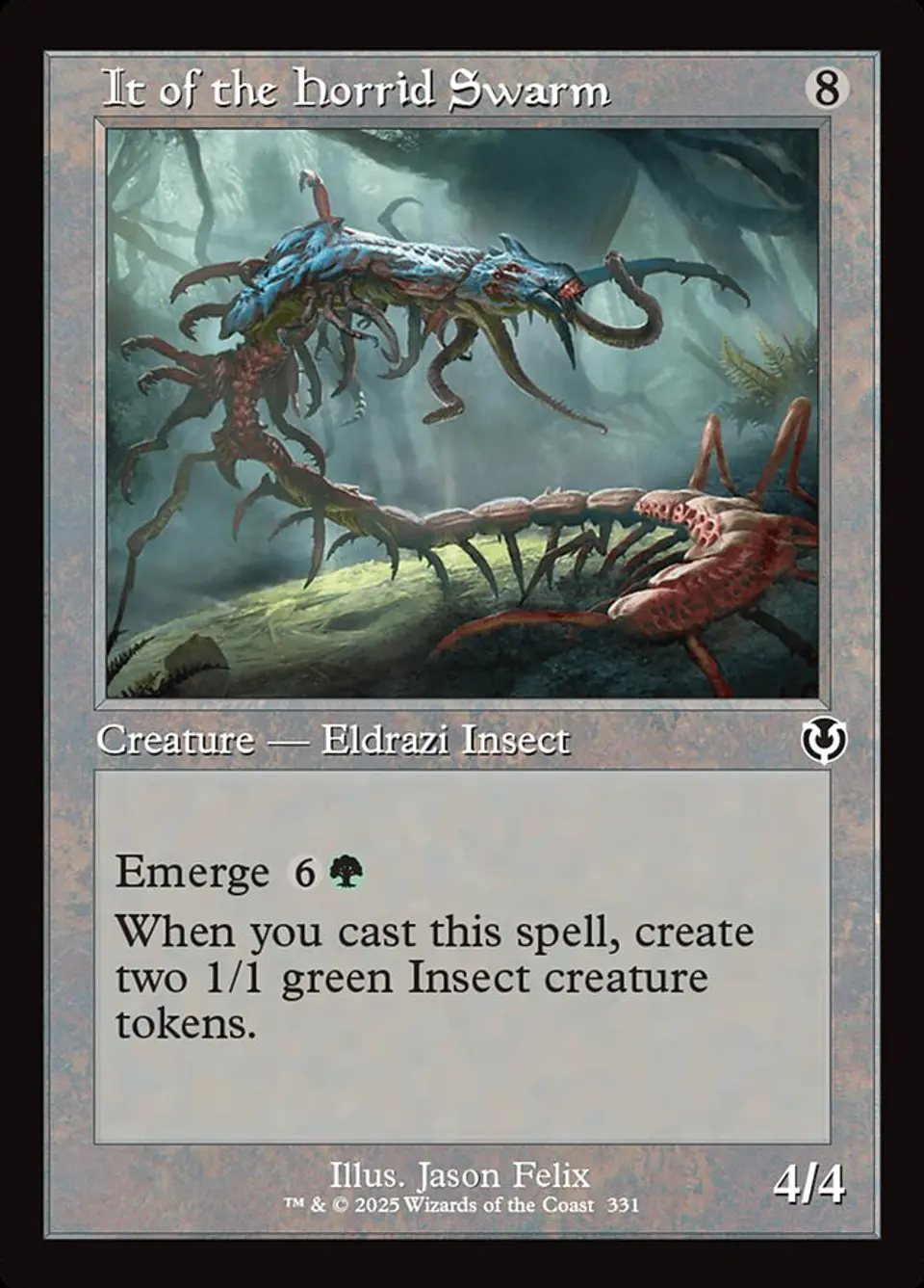 It of the Horrid Swarm (Retro Frame) 1
