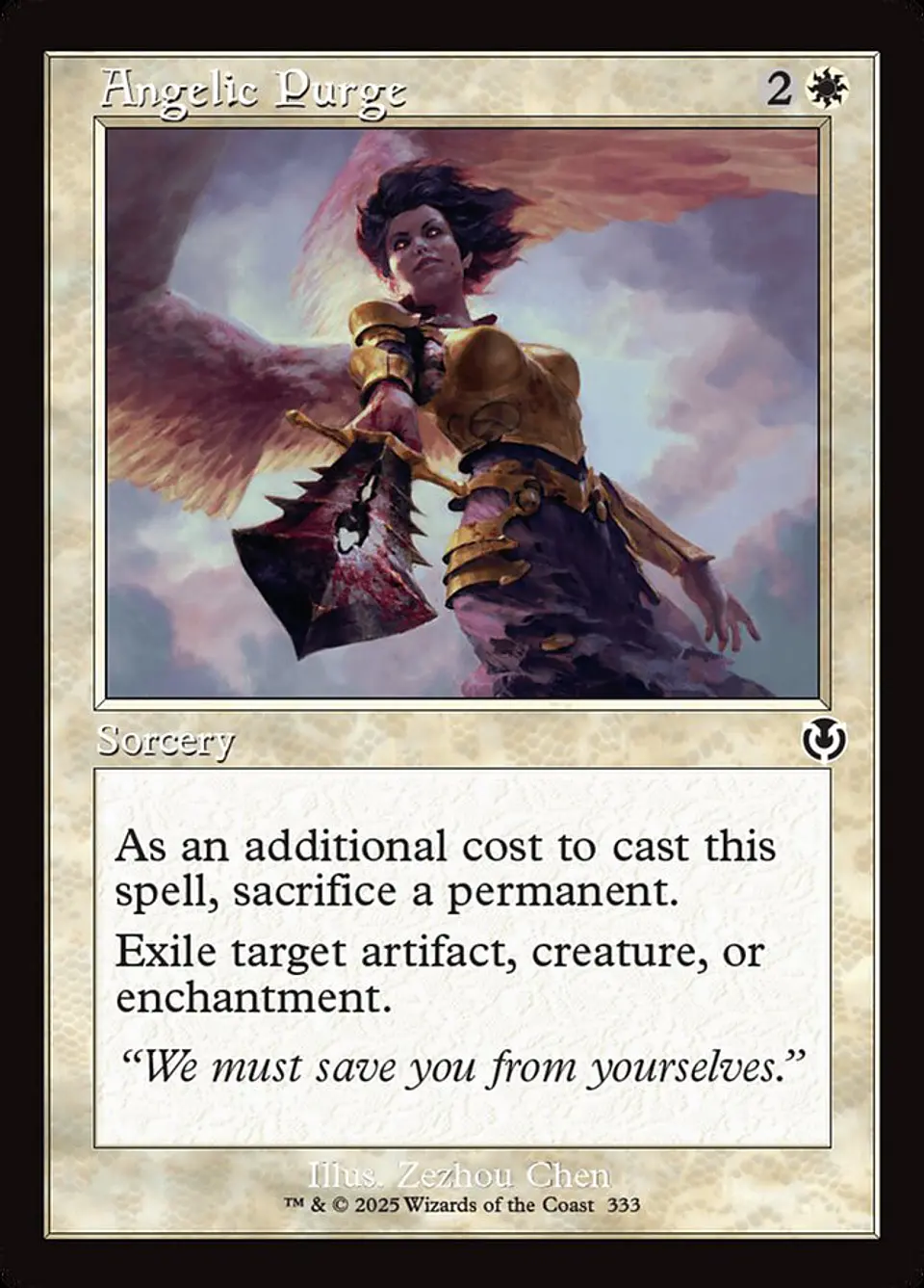 Angelic Purge (Retro Frame) 1