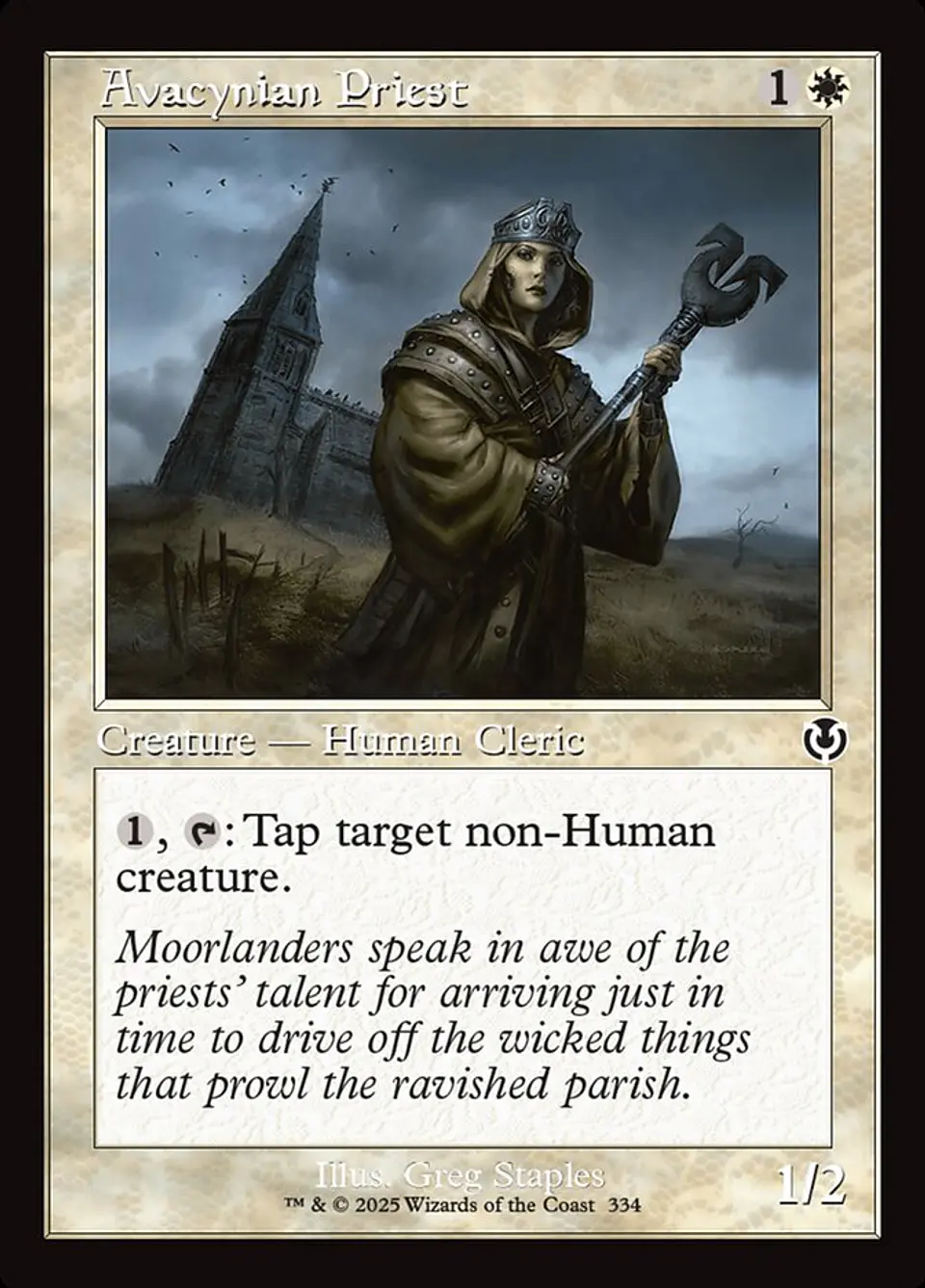 Avacynian Priest (Retro Frame) 1