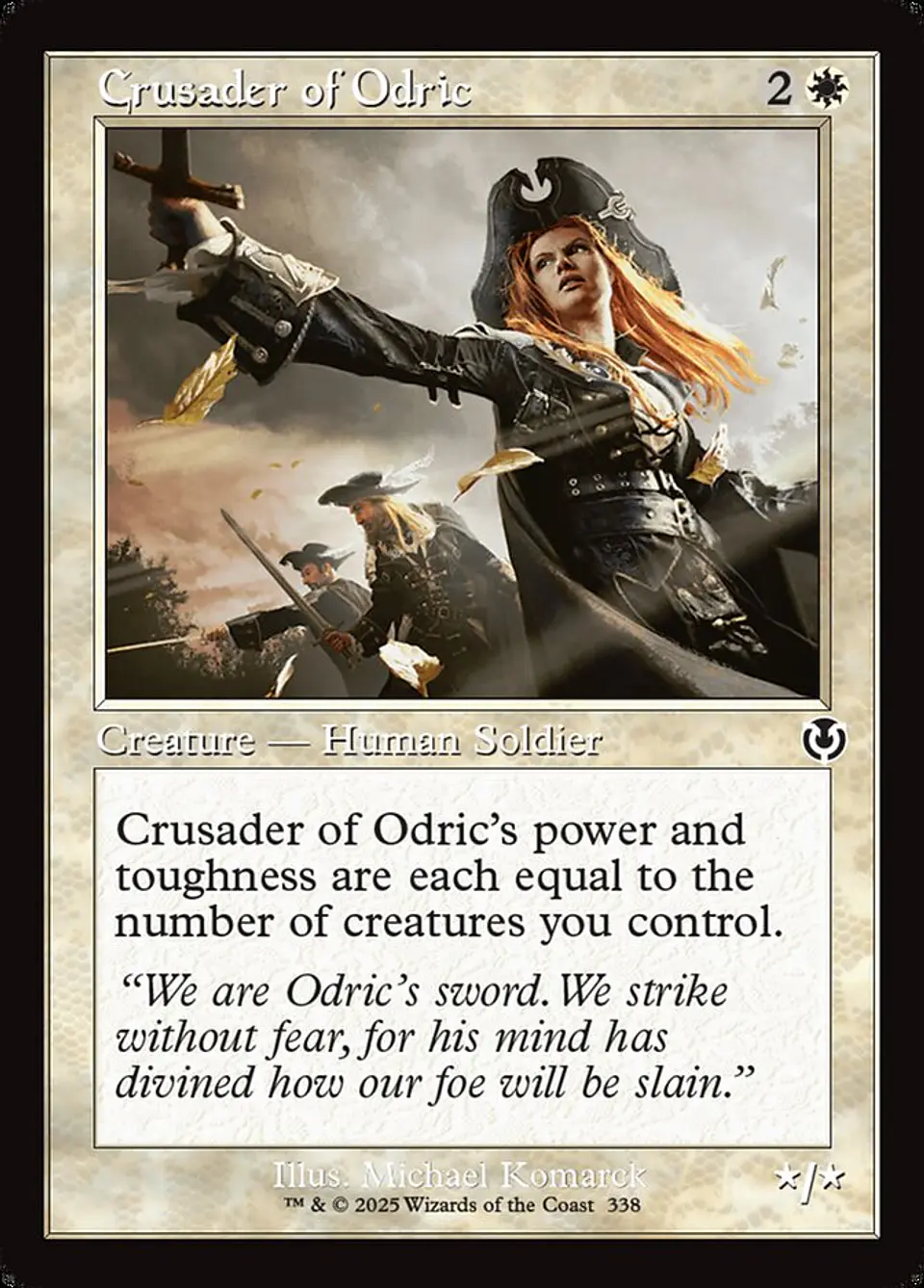 Crusader of Odric (Retro Frame) 1