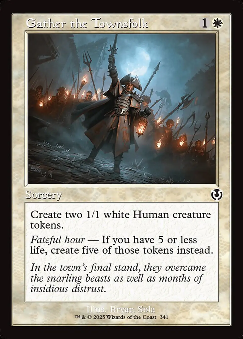 Gather the Townsfolk (Retro Frame) 1