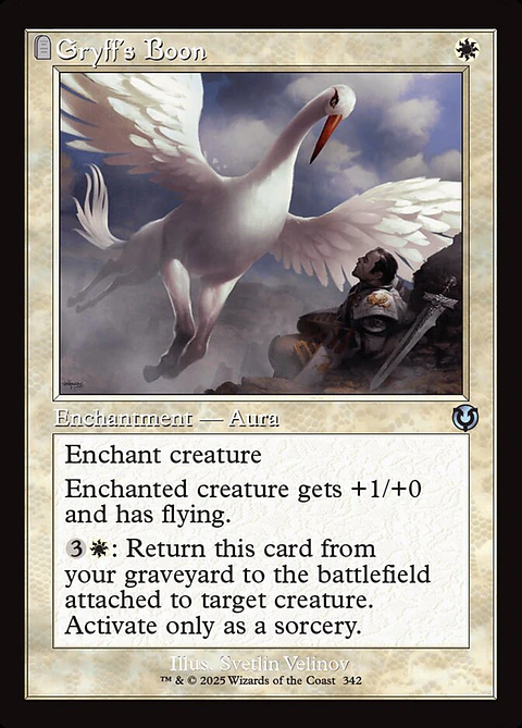 Gryff's Boon (Retro Frame)