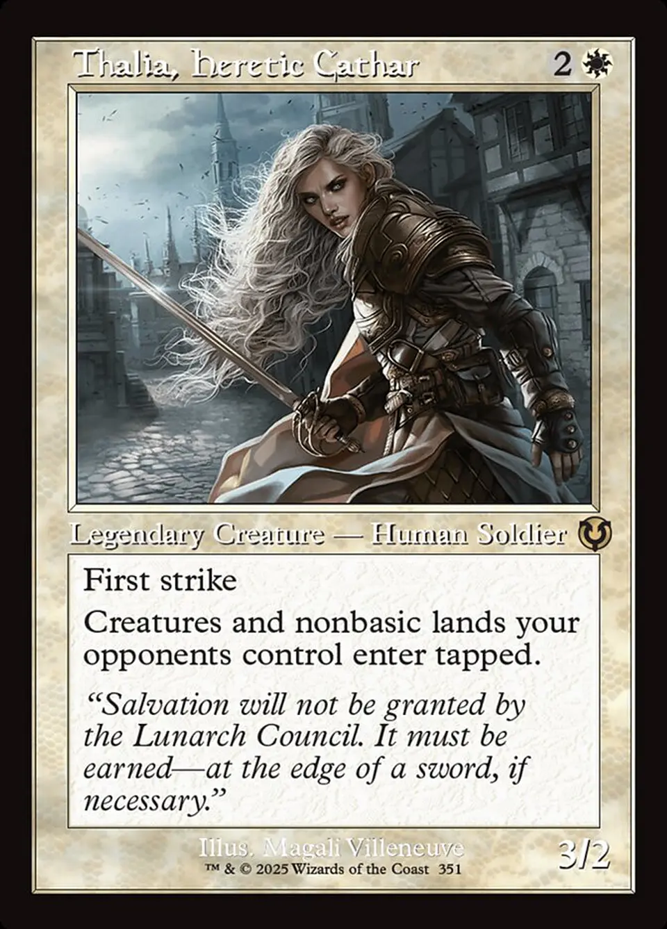 Thalia, Heretic Cathar (Retro Frame) 1
