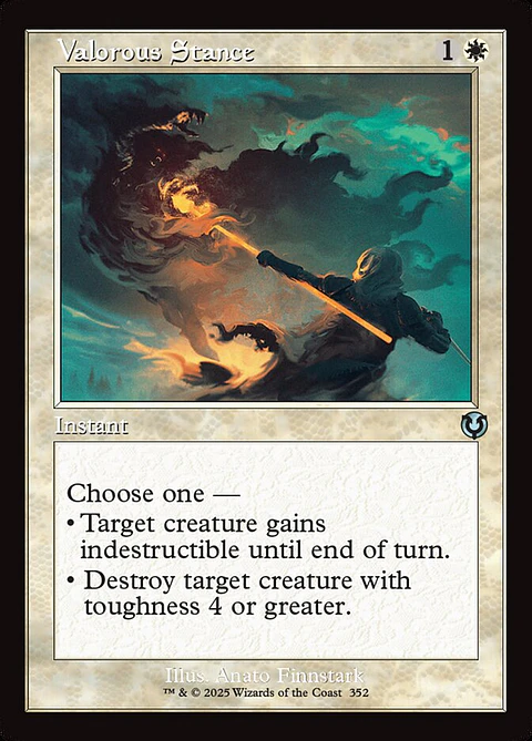 Valorous Stance (Retro Frame)