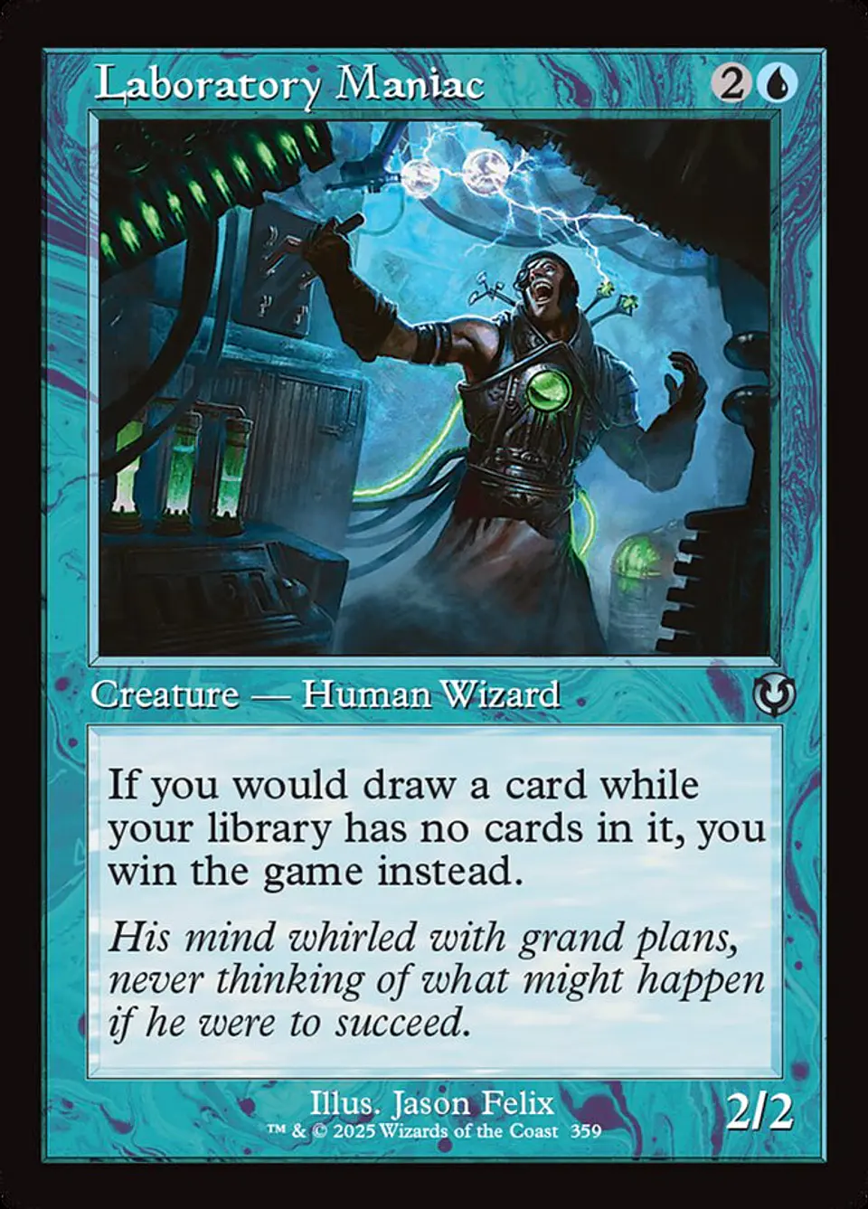 Laboratory Maniac (Retro Frame) 1