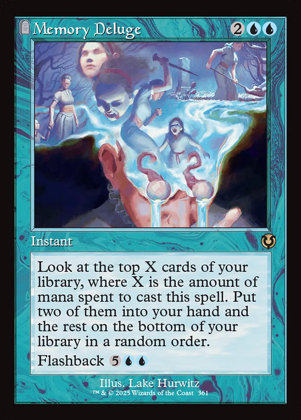 Memory Deluge (Retro Frame) 1