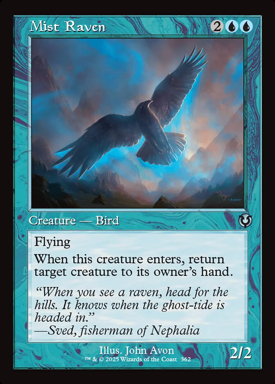 Mist Raven (Retro Frame) 1