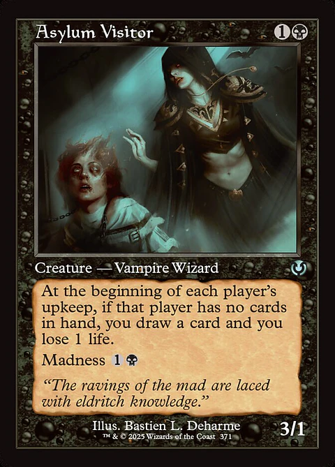 Asylum Visitor (Retro Frame)