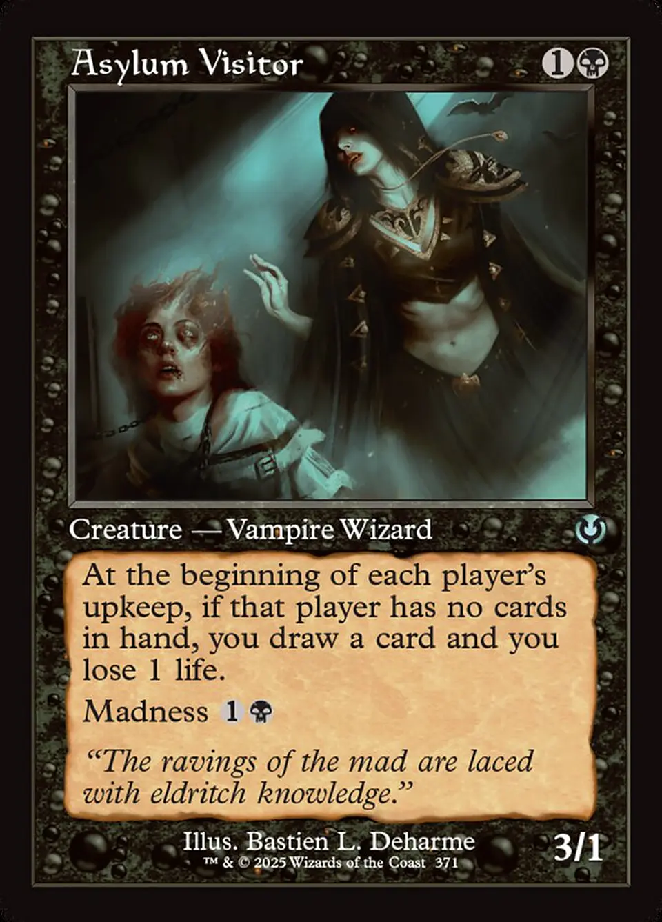 Asylum Visitor (Retro Frame) 1