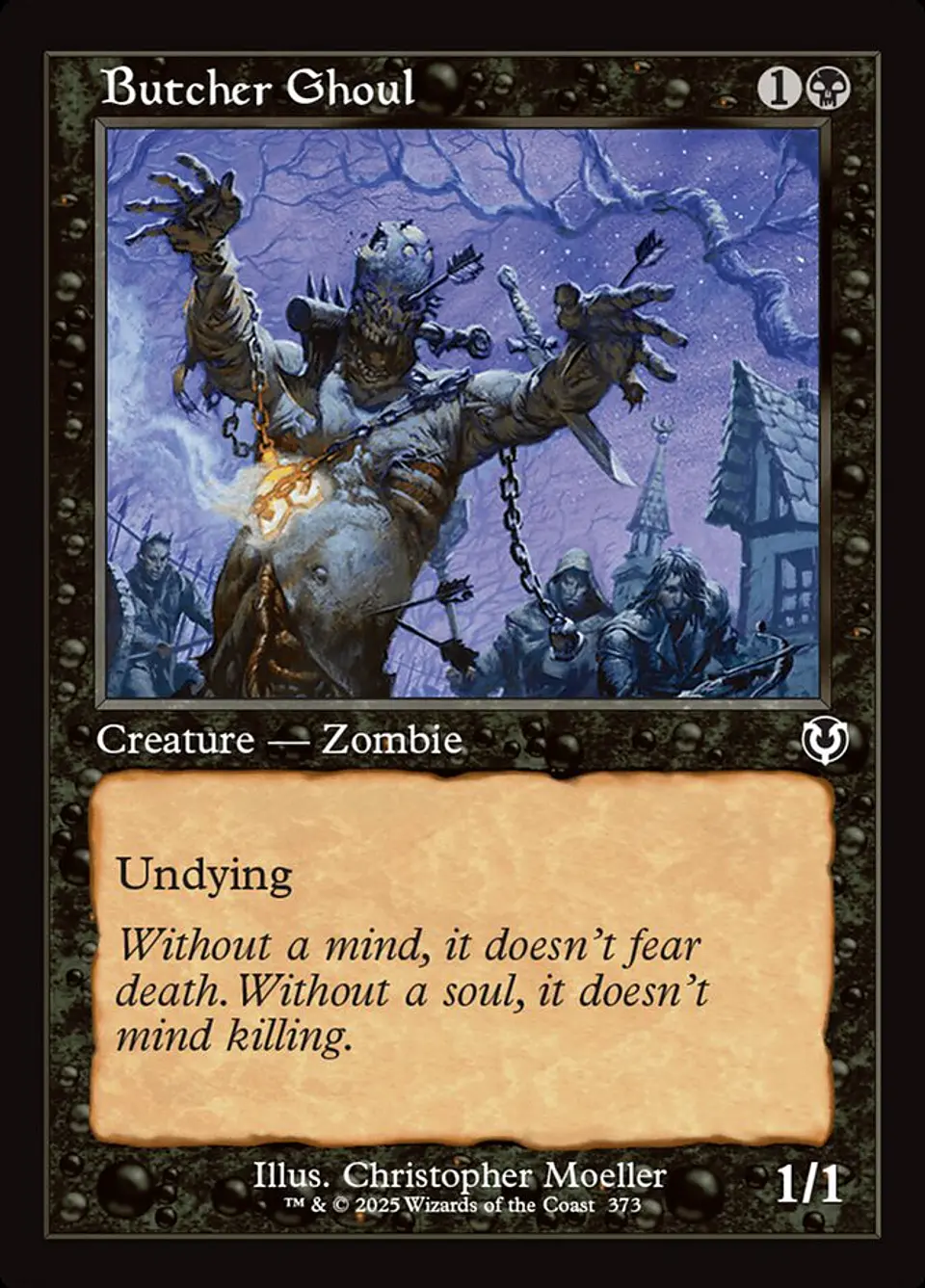 Butcher Ghoul (Retro Frame) 1