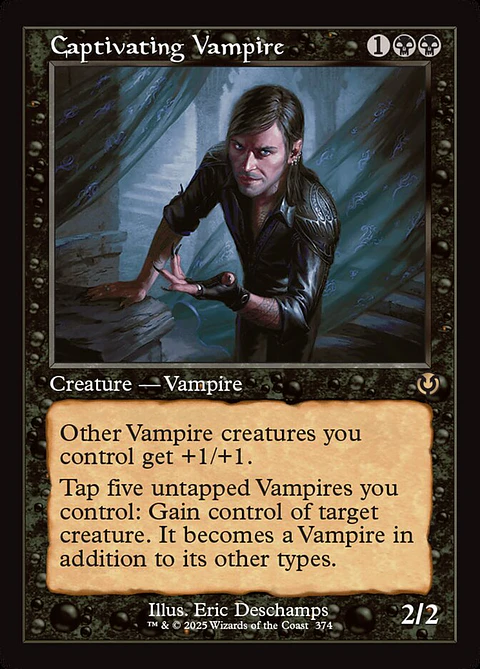 Captivating Vampire (Retro Frame)