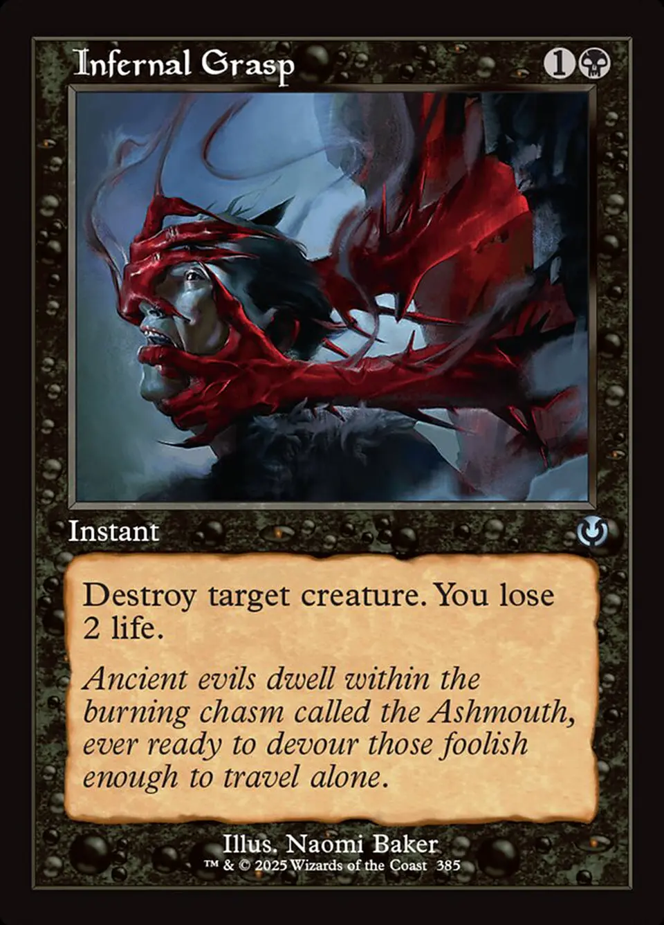 Infernal Grasp (Retro Frame) 1