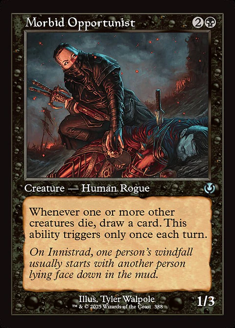 Morbid Opportunist (Retro Frame)