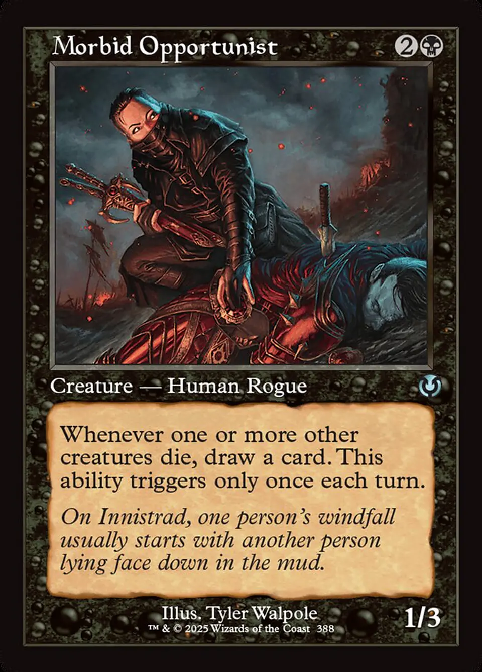 Morbid Opportunist (Retro Frame) 1