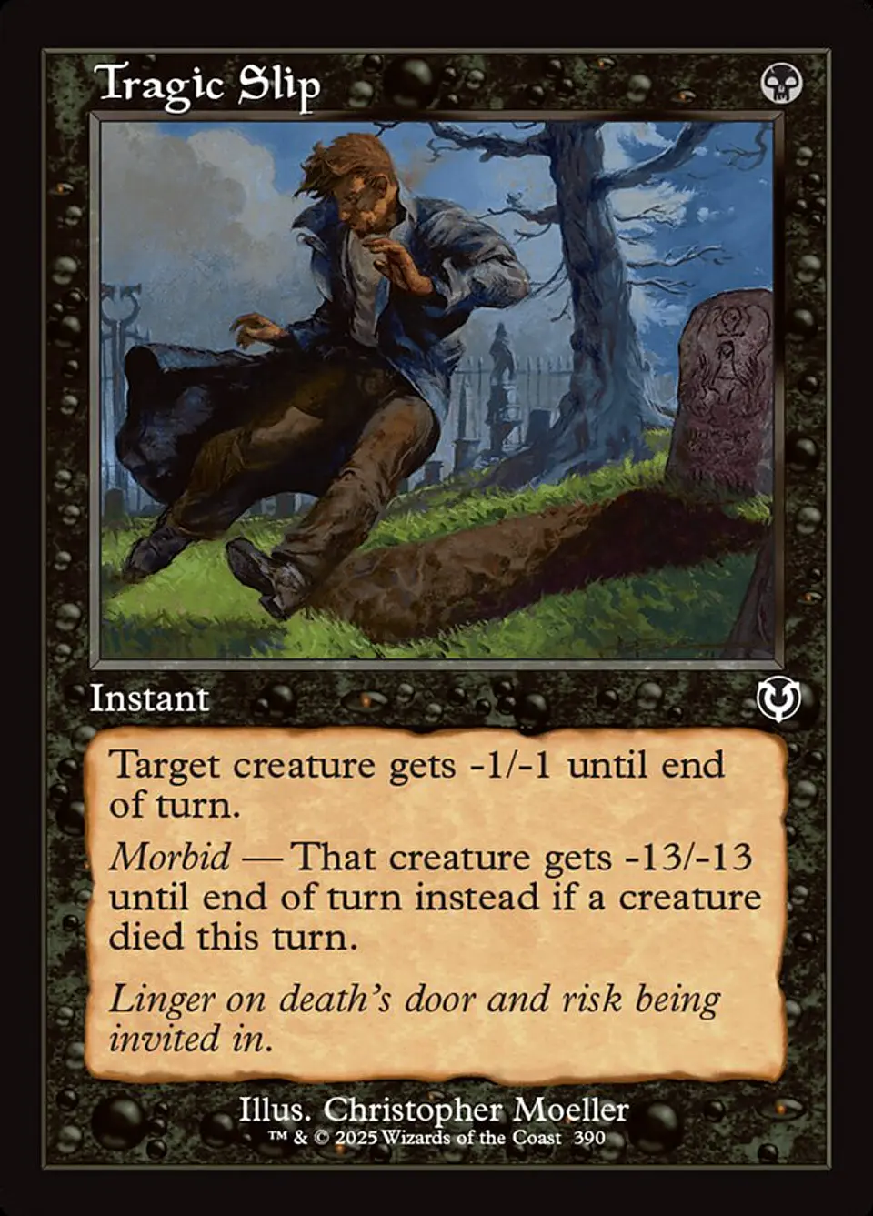 Tragic Slip (Retro Frame) 1