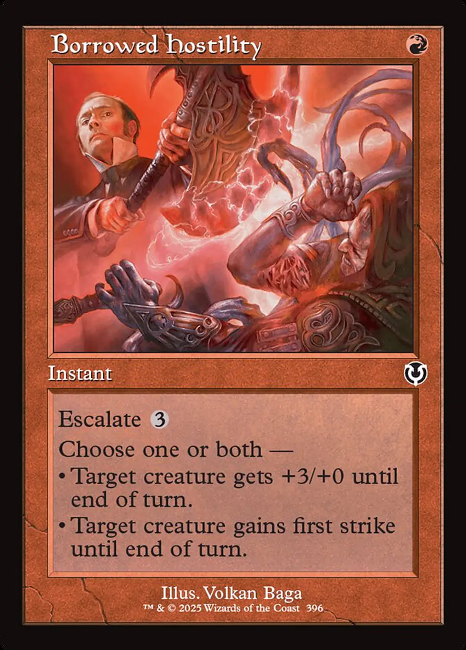 Borrowed Hostility (Retro Frame) 1