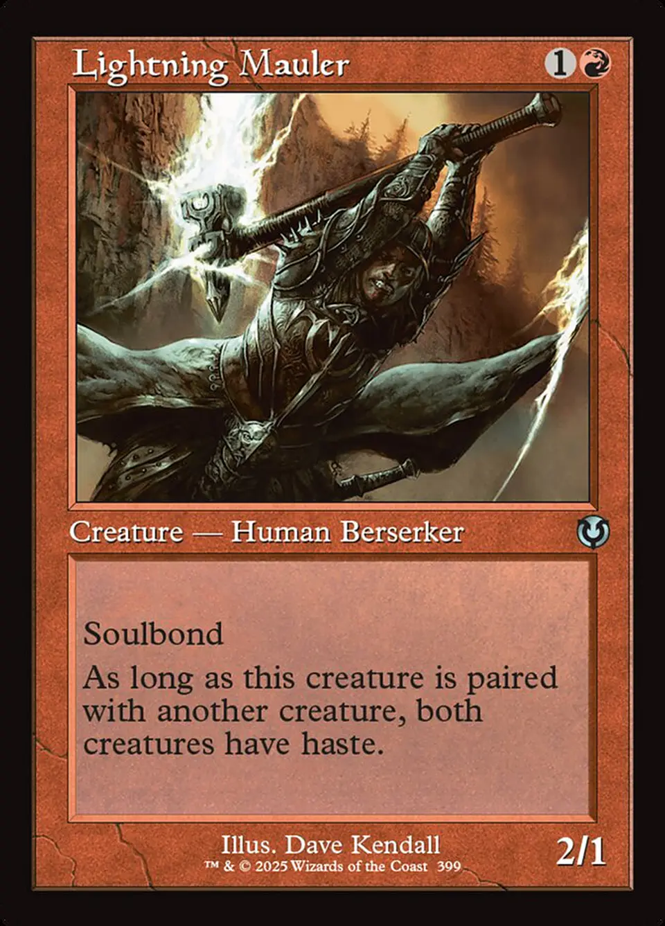 Lightning Mauler (Retro Frame) 1