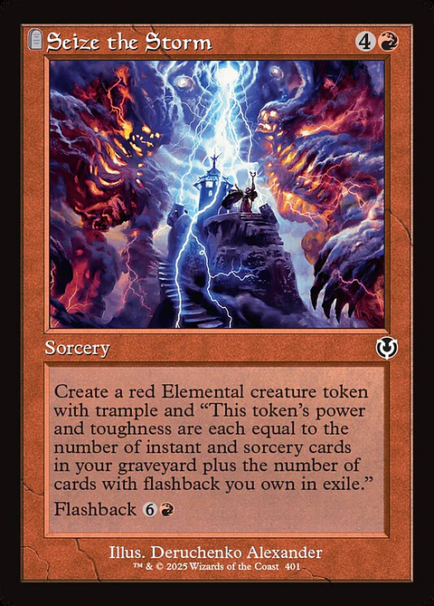 Seize the Storm (Retro Frame)