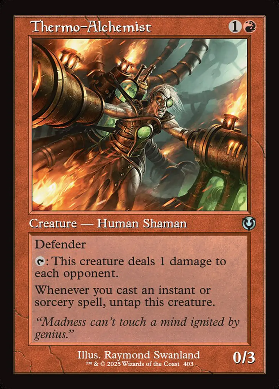 Thermo-Alchemist (Retro Frame) 1