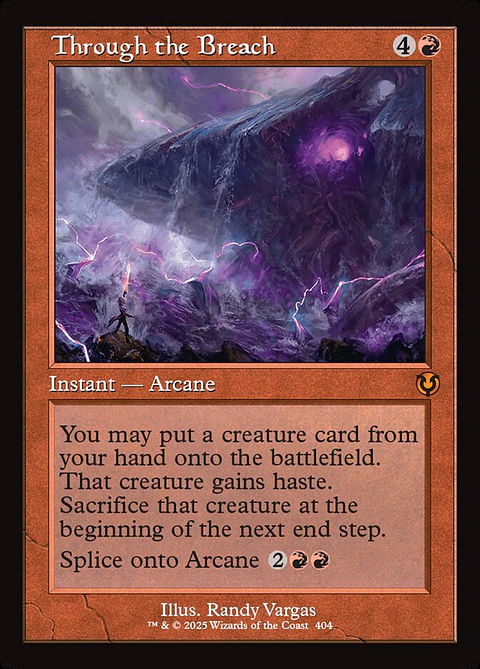 Through the Breach (Retro Frame)