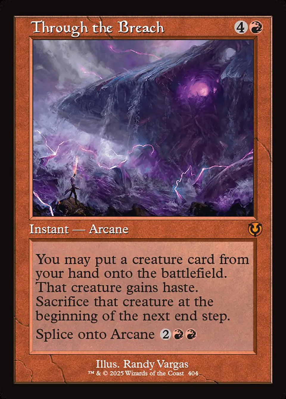 Through the Breach (Retro Frame) 1