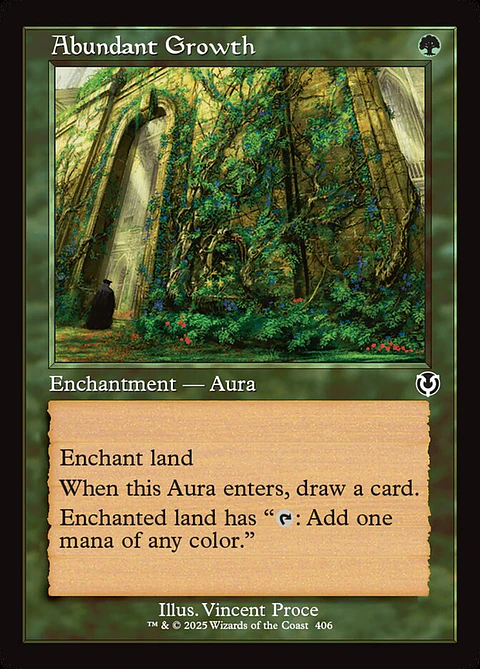 Abundant Growth (Retro Frame)