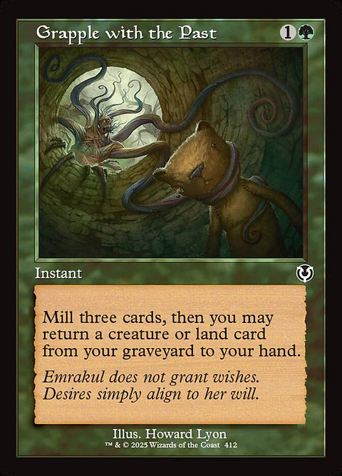 Grapple with the Past (Retro Frame)