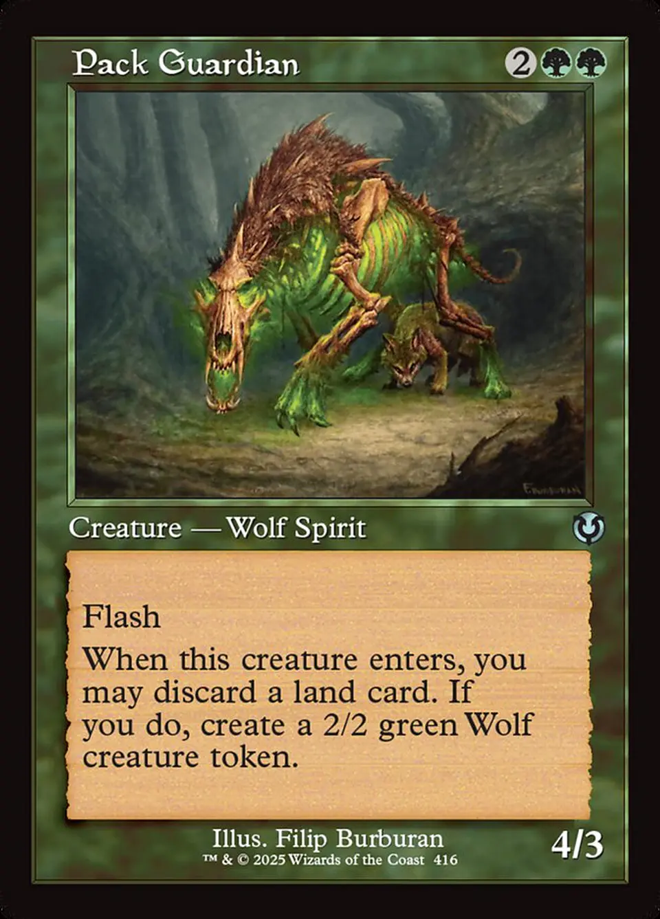 Pack Guardian (Retro Frame) 1