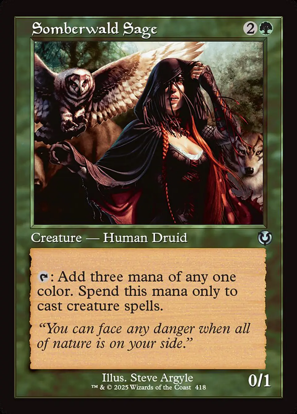 Somberwald Sage (Retro Frame) 1