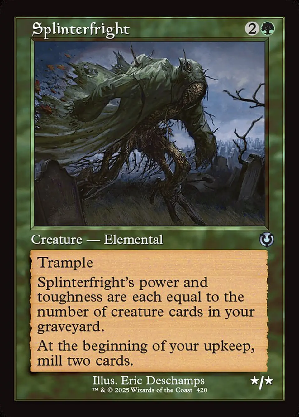 Splinterfright (Retro Frame) 1