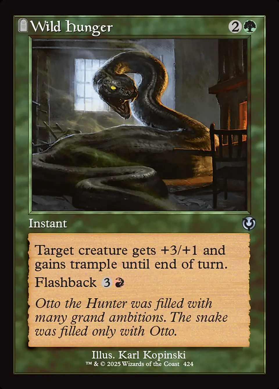 Wild Hunger (Retro Frame) 1
