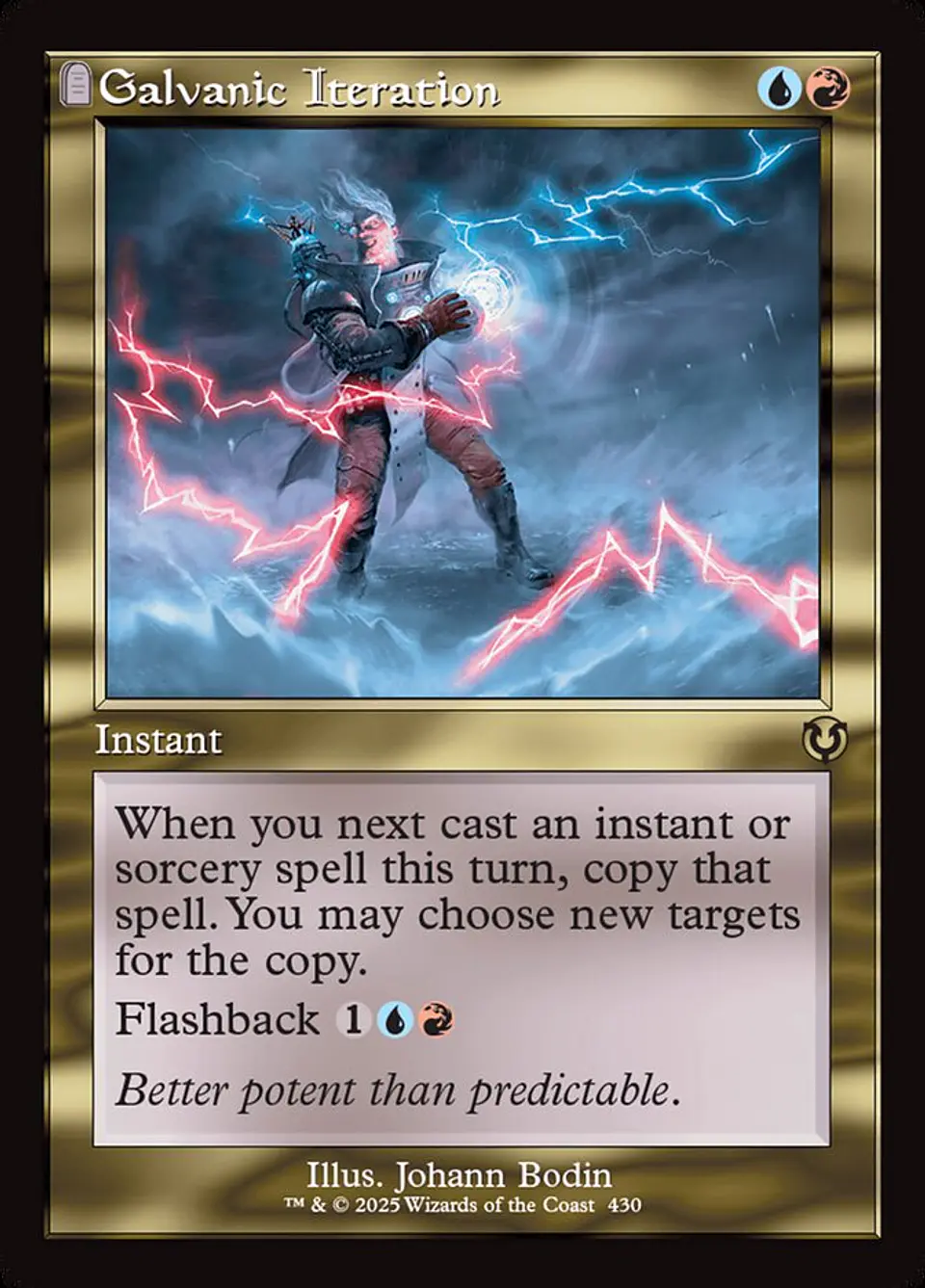 Galvanic Iteration (Retro Frame) 1