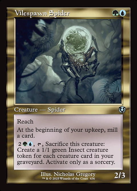 Vilespawn Spider (Retro Frame)