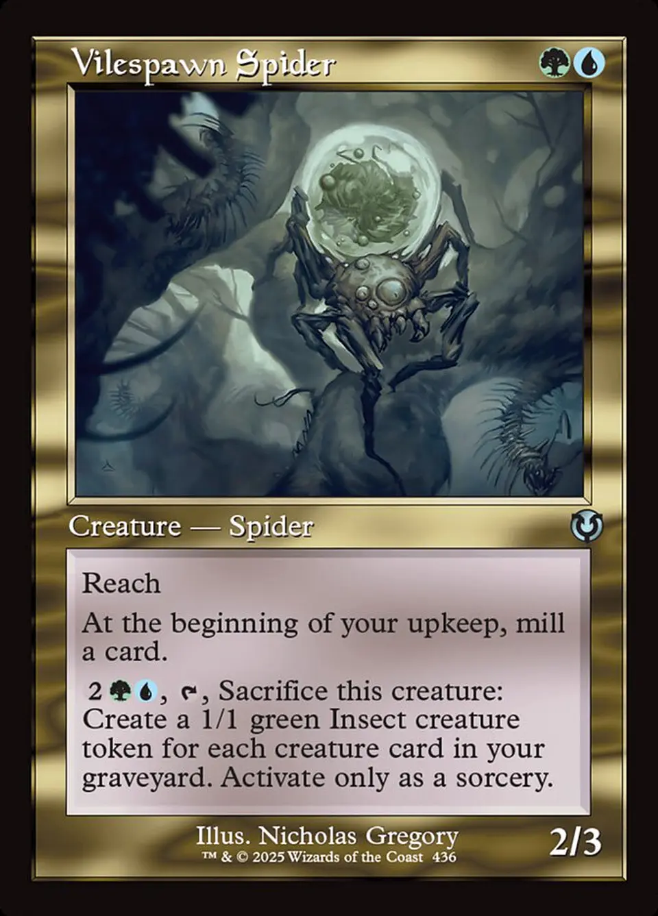 Vilespawn Spider (Retro Frame) 1