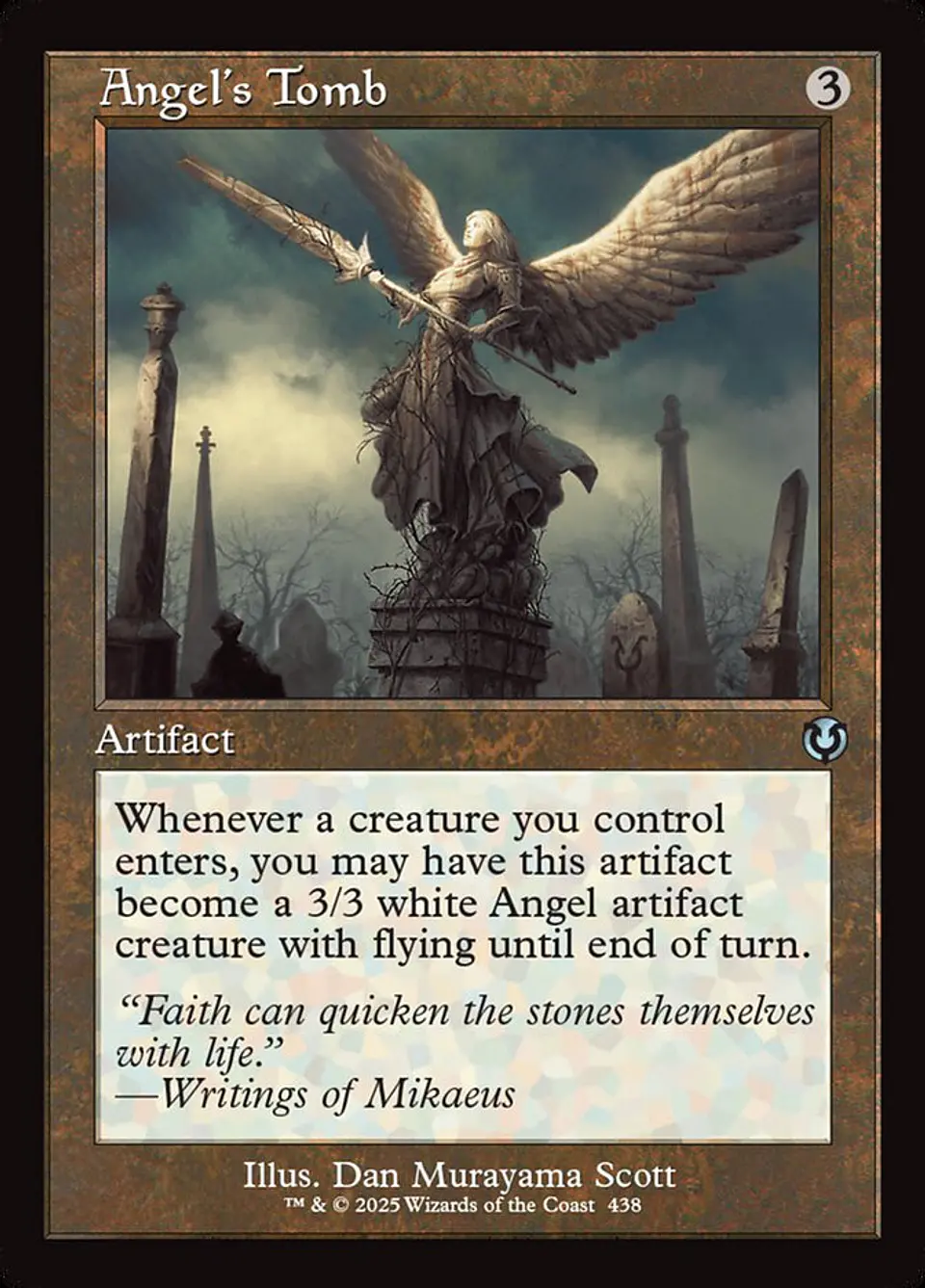 Angel's Tomb (Retro Frame) 1