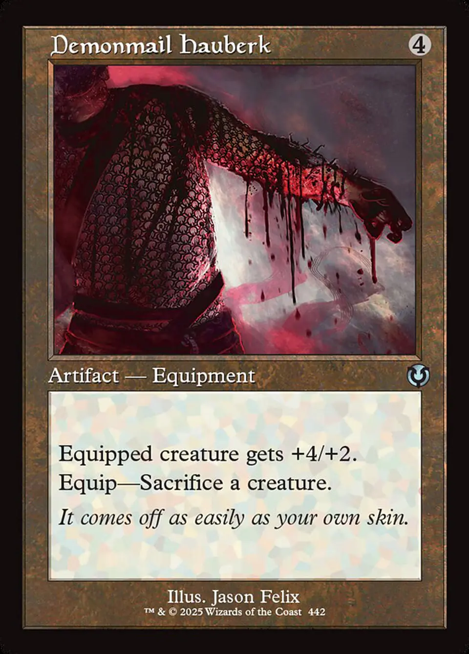 Demonmail Hauberk (Retro Frame) 1