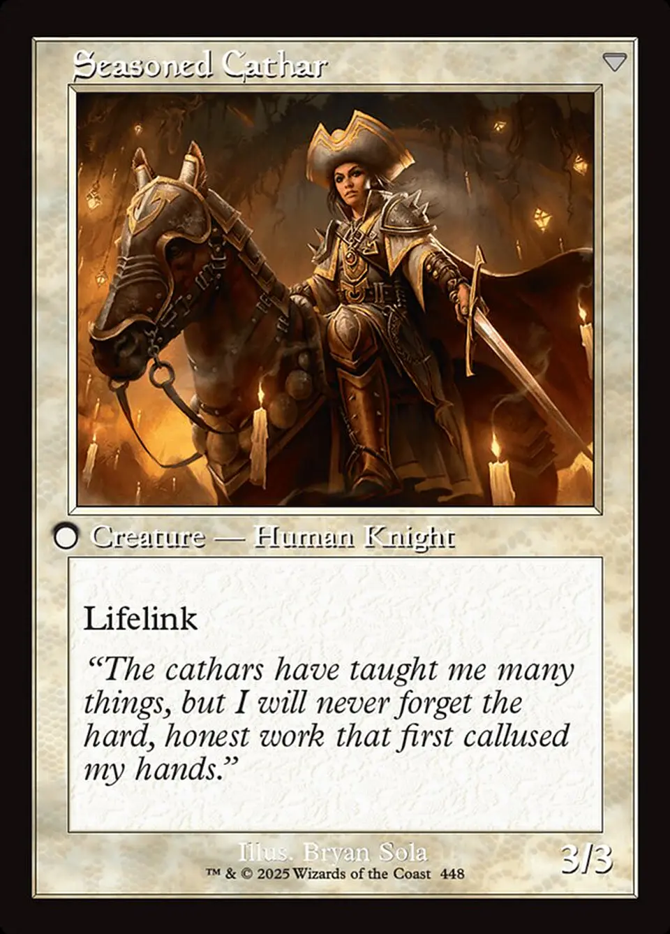 Ambitious Farmhand // Seasoned Cathar (Retro Frame) 2