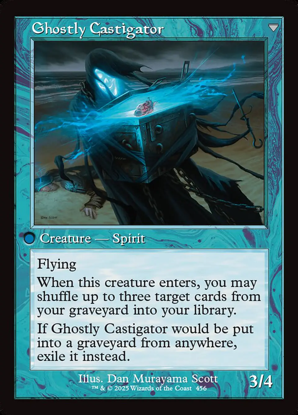 Covetous Castaway // Ghostly Castigator (Retro Frame) 2