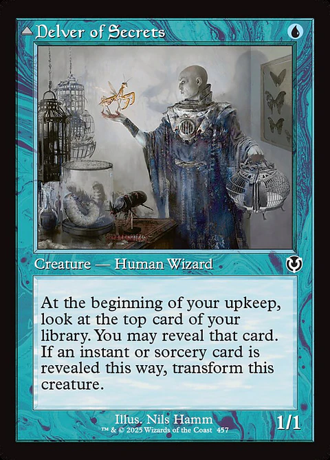 Delver of Secrets // Insectile Aberration (Retro Frame)