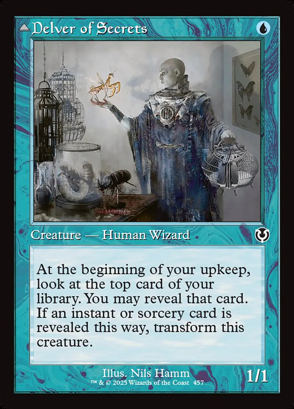 Delver of Secrets // Insectile Aberration (Retro Frame) 1