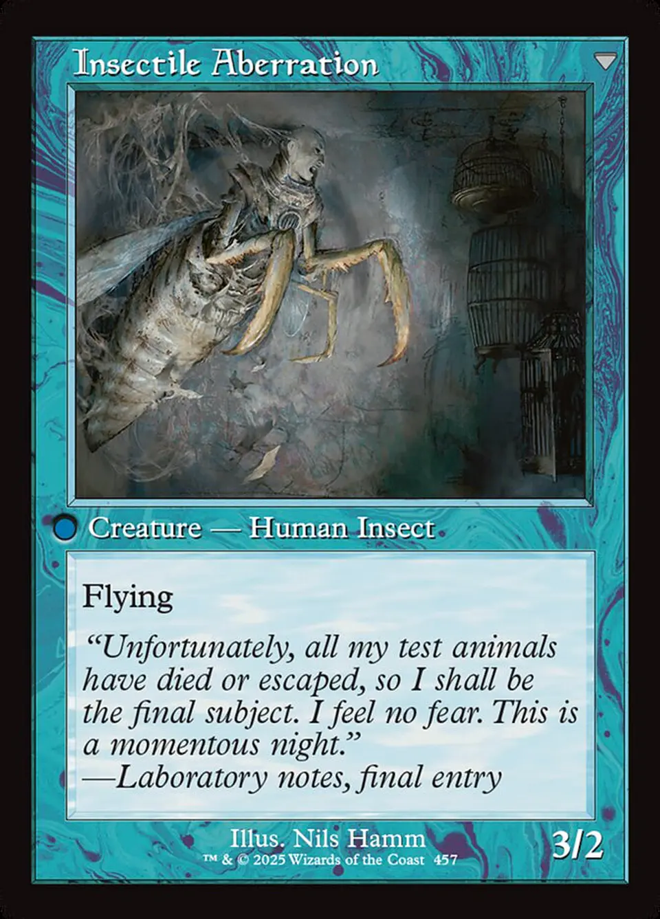 Delver of Secrets // Insectile Aberration (Retro Frame) 2