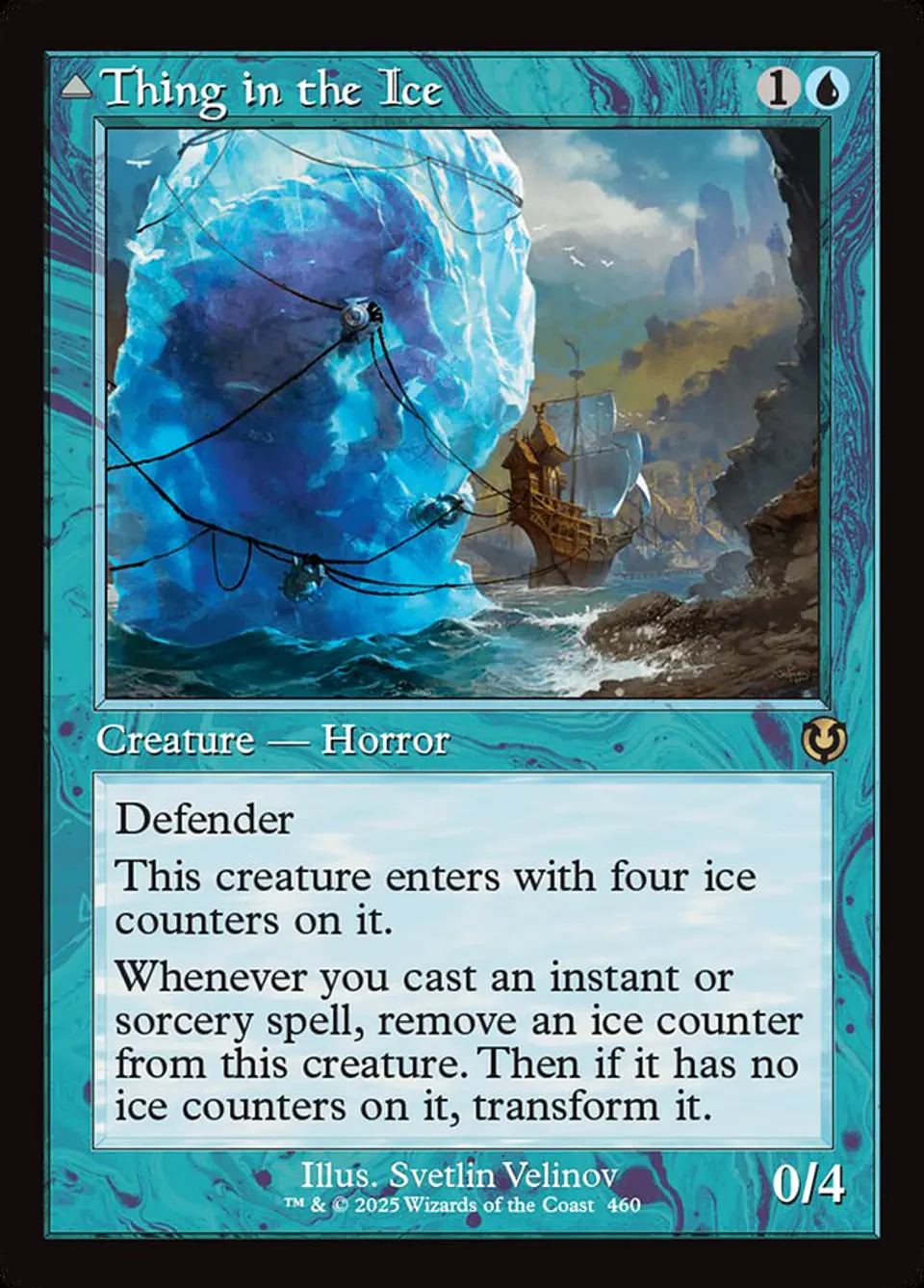 Thing in the Ice // Awoken Horror (Retro Frame) 1