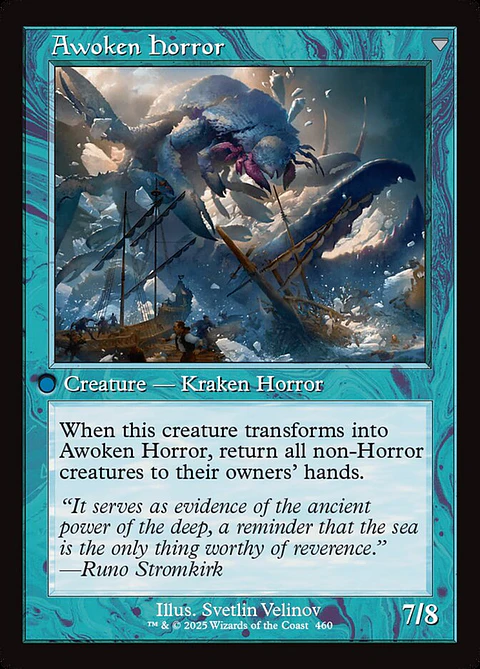 Thing in the Ice // Awoken Horror (Retro Frame)