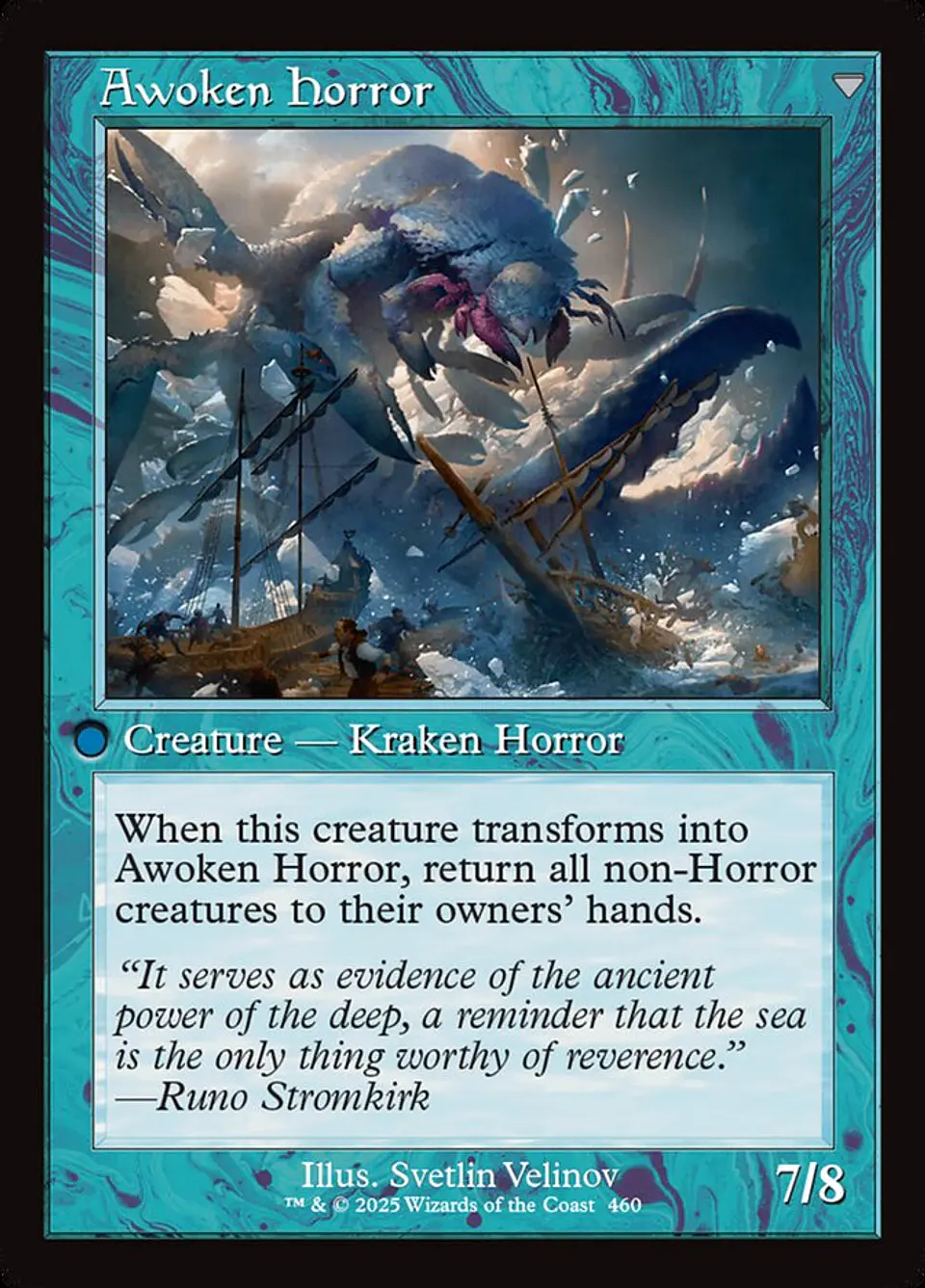 Thing in the Ice // Awoken Horror (Retro Frame) 2
